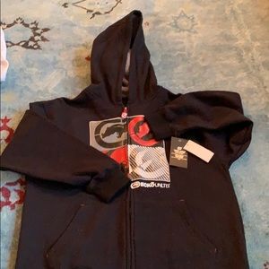 Ecko UNLTD Black Zip Hoodie